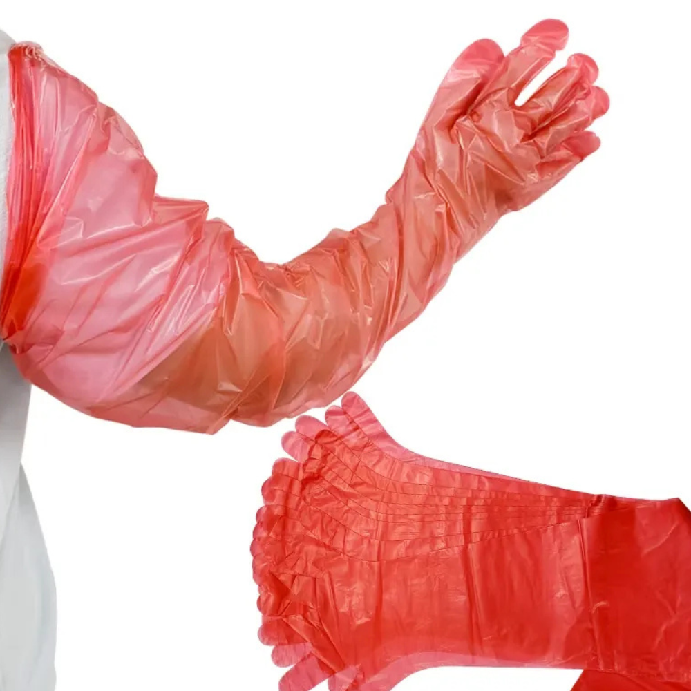 AI Disposable Long Veterinary Gloves