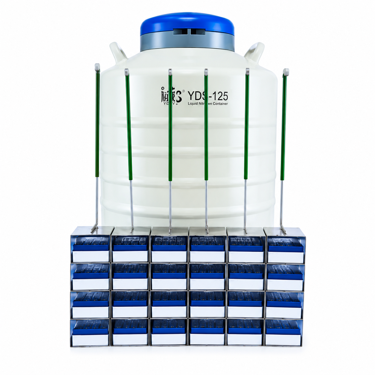 Vertical Box Storage Rack for Inventory Organization